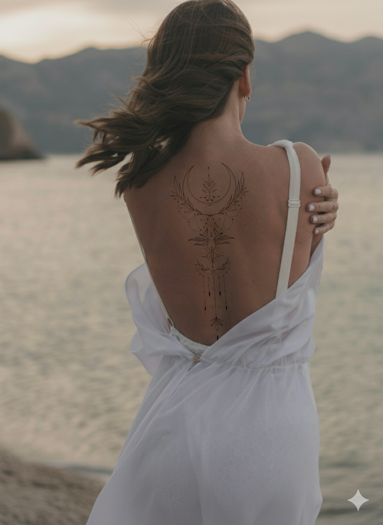 After - With tattoo preview